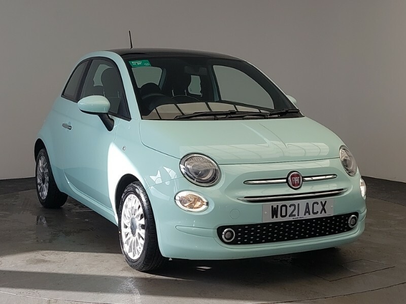 Compare Fiat 500 1.0 Mild Hybrid Lounge WO21ACX Green