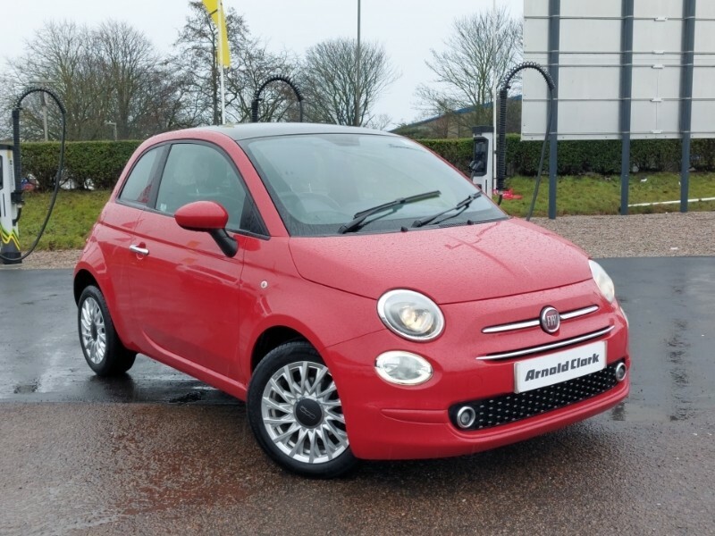 Compare Fiat 500 1.0 Mild Hybrid Lounge WO21AHJ Red