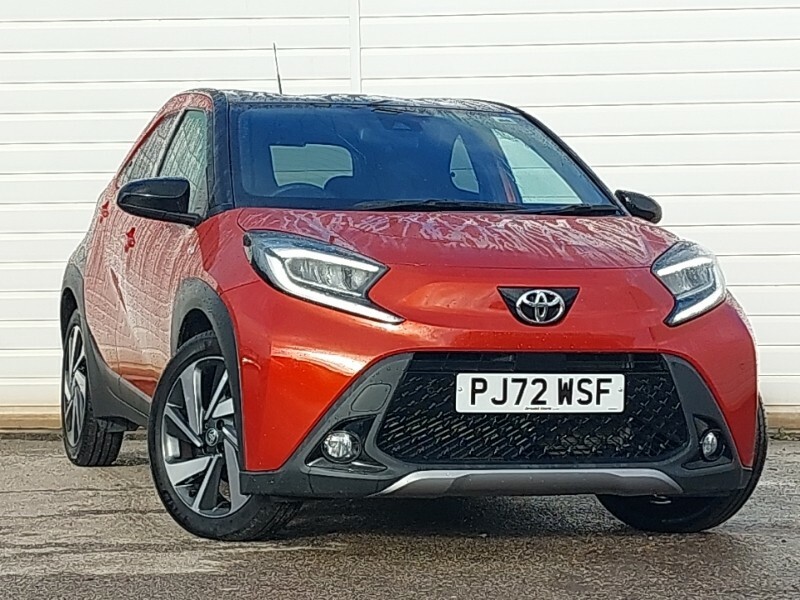 Compare Toyota Aygo X 1.0 Vvt-i Exclusive PJ72WSF Red