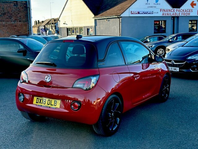 Vauxhall Adam 1.2 Energised 69 Bhp Apple Car Play Android Aut Red #1