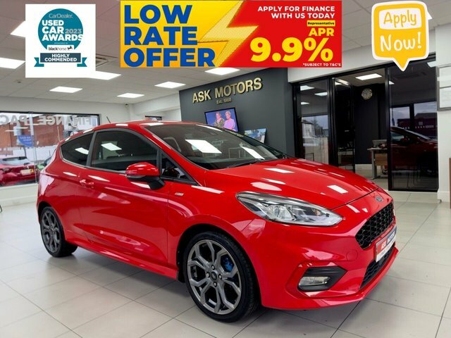 Compare Ford Fiesta Fiesta St-line T DS18CUG Red