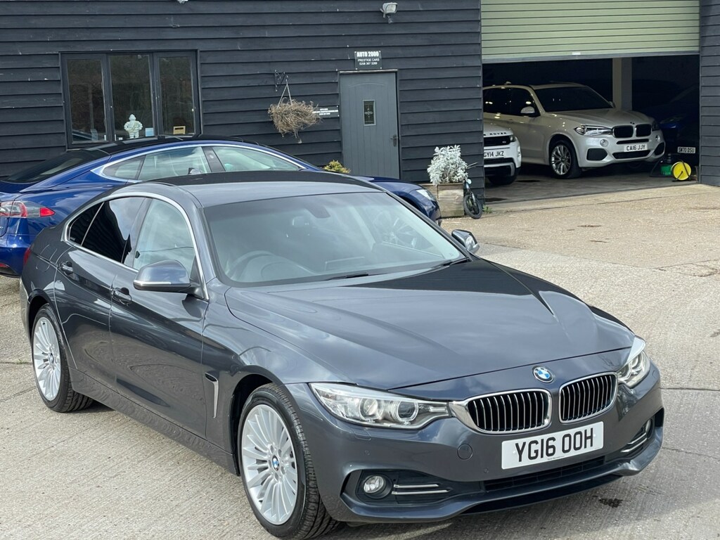 Compare BMW 4 Series 420D 190 Xdrive Luxury Prof Media YG16OOH Grey