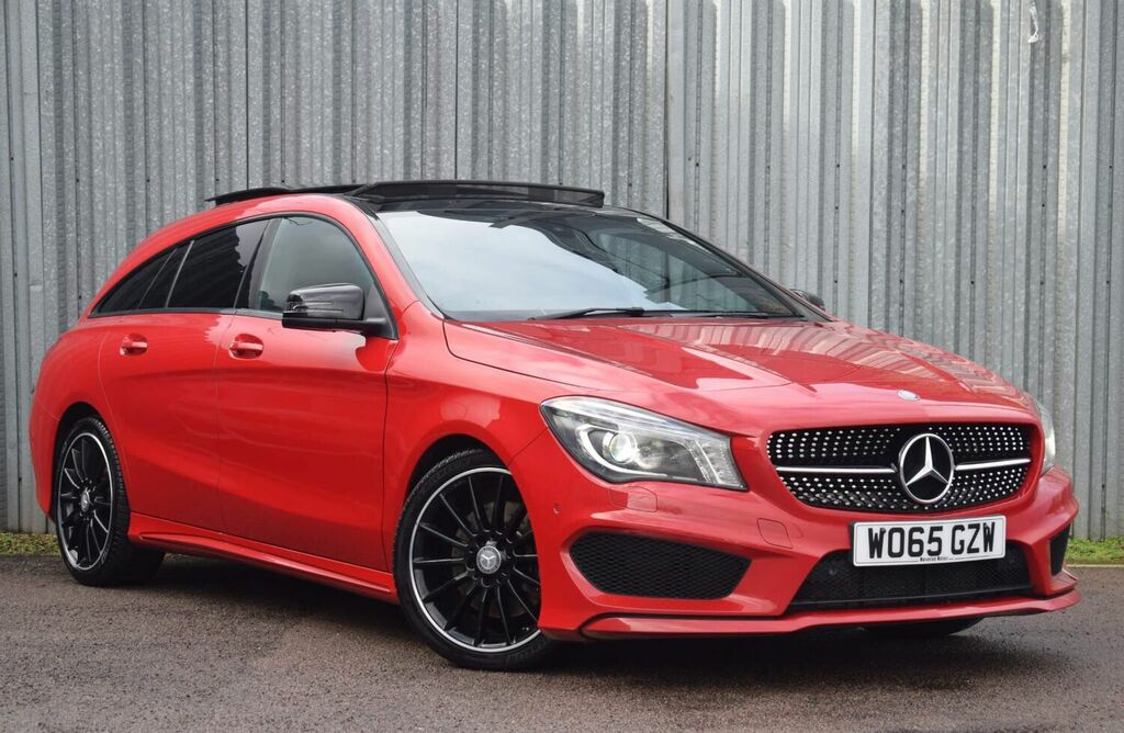 Compare Mercedes-Benz CLA Class 2.1 Cla220d Amg Sport Shooting Brake 7G-dct Euro 6 WO65GZW Red
