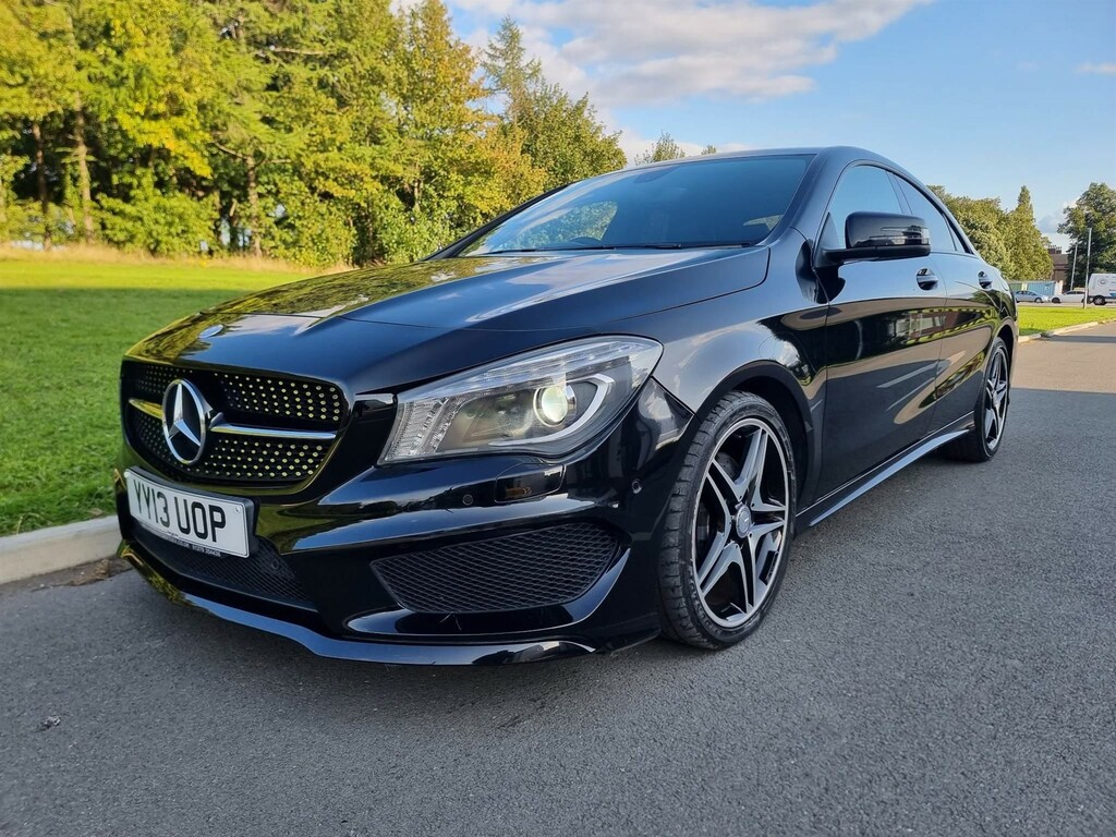 Compare Mercedes-Benz CLA Class 2.1 Amg Sport Coupe 7G-dct Euro 6 Ss YY13UOP Black