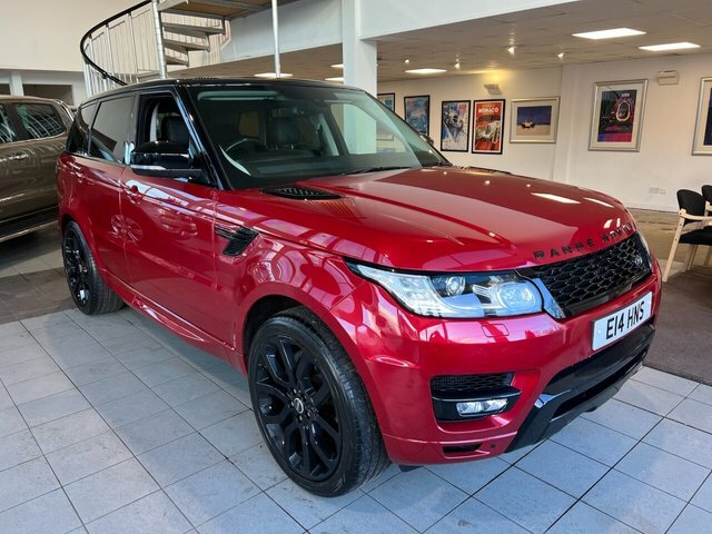 Compare Land Rover Range Rover Sport Sdv6 Hse E14HNS Red