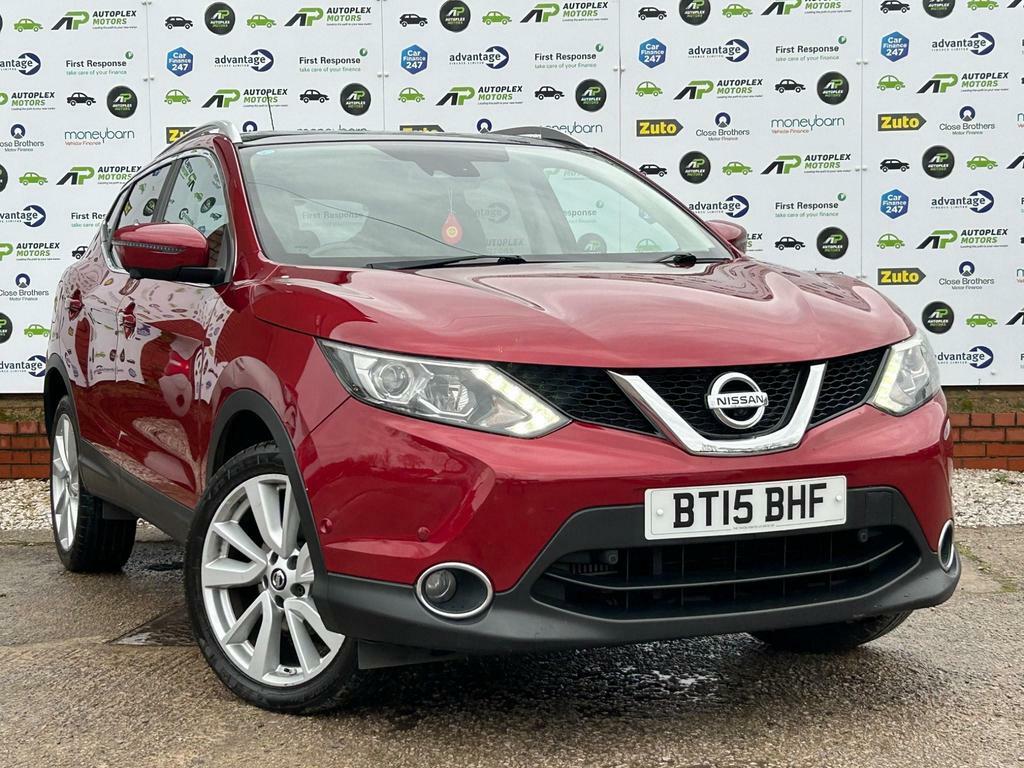 Compare Nissan Qashqai 1.6 Dci Tekna 2Wd Euro 6 Ss BT15BHF Red
