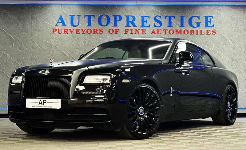 Compare Rolls-Royce Wraith Coupe  Black