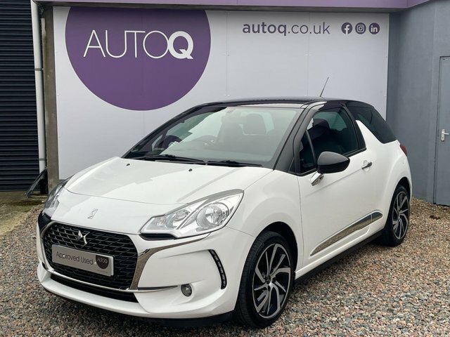 Compare DS DS 3 1.2 Puretech Connected Chic Ss Eat6 109 Bhp LF19YLC White