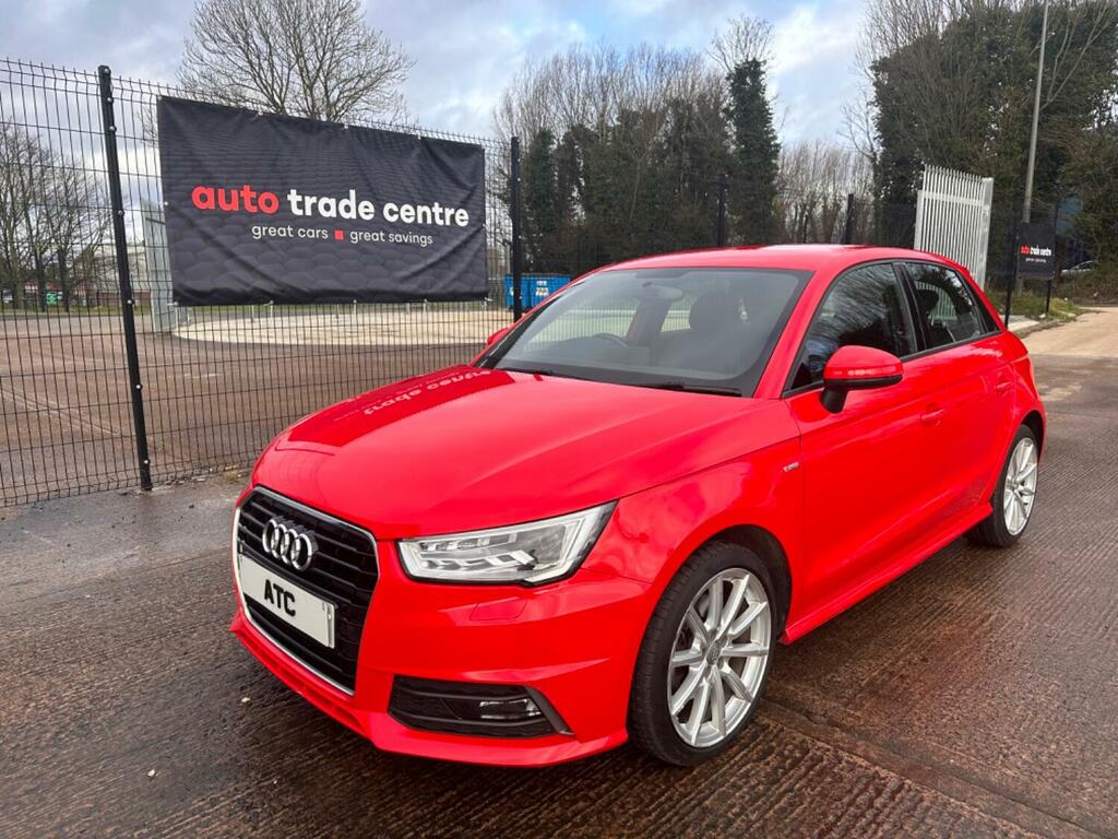 Compare Audi A1 Hatchback 1.6 YB66FYX Red