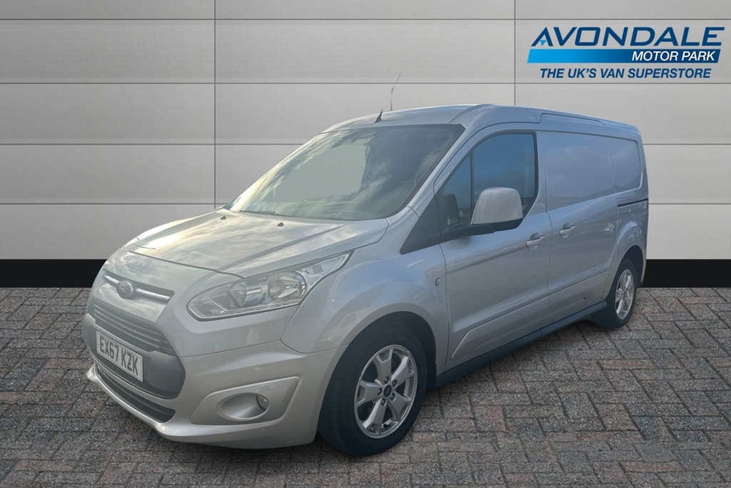 Compare Ford Transit Connect Connect 240 Limited Lwb 120 Bhp Silver Euro 6 One EX67KZK Silver