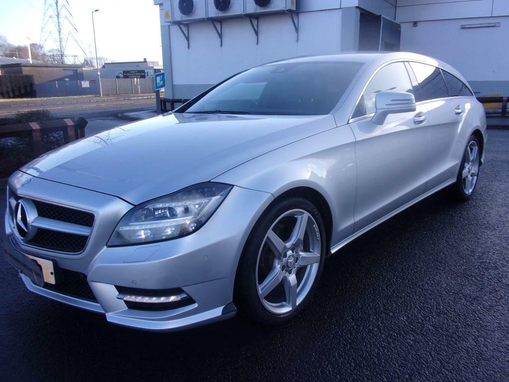 Compare Mercedes-Benz CLS 3.0 Cls350 Cdi V6 Amg Sport Shooting Brake G-troni  Silver