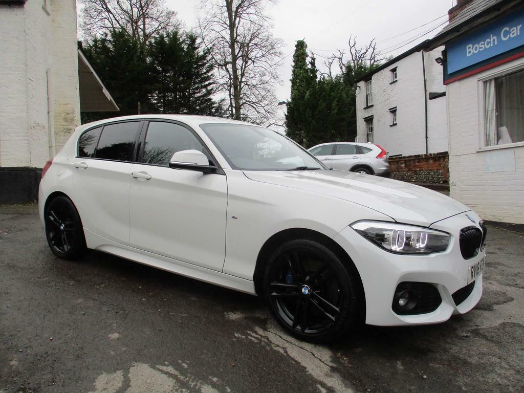 Compare BMW 1 Series 1.5 116D M Sport Shadow Edition Euro 6 Ss RV18RZM White