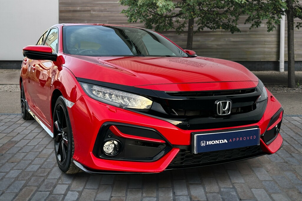 Compare Honda Civic 1.5 Vtec Sport 5-Door WR70KJX Red