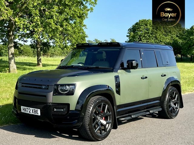Compare Land Rover Defender Urban Wide Track Bespoke HN72XBE Green