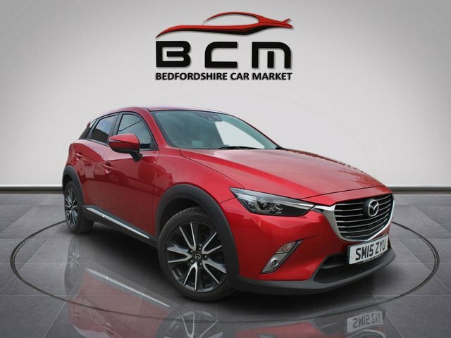 Compare Mazda CX-3 1.5 D Sport Nav 104 Bhp SM15ZYU Red