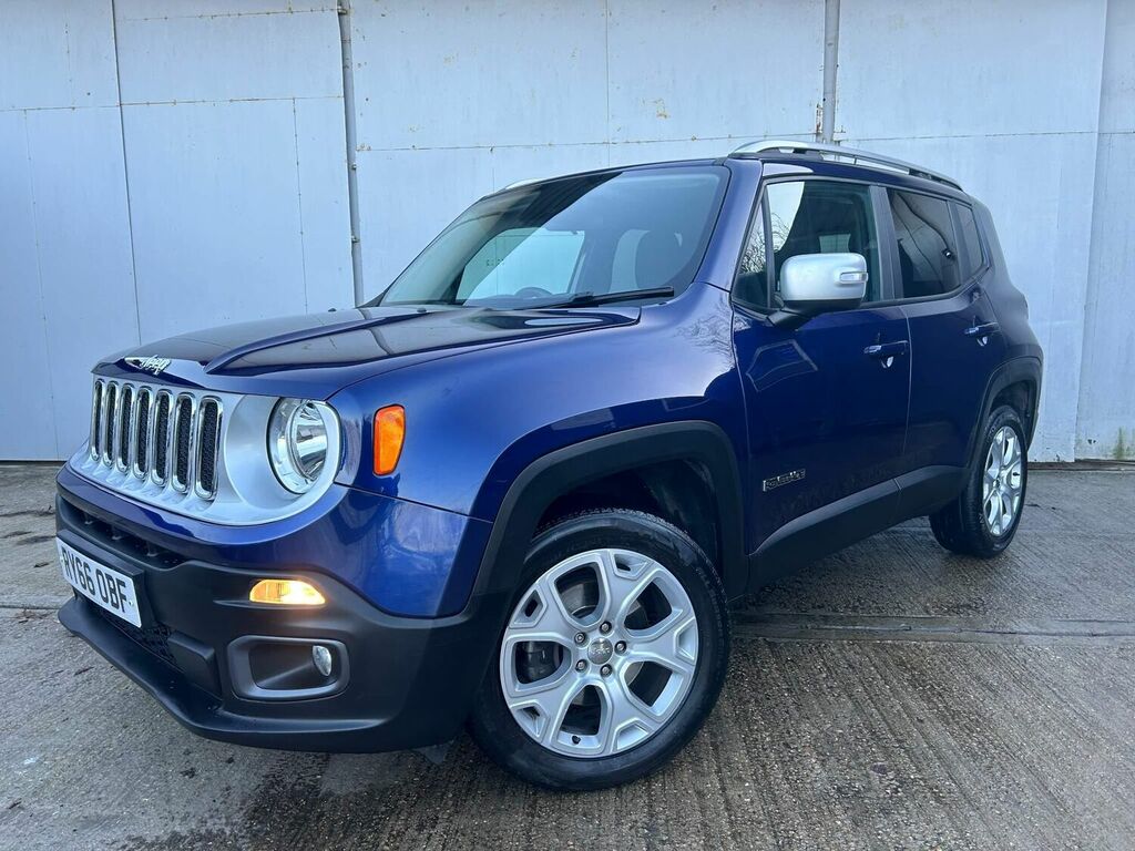 Compare Jeep Renegade 4X4 1.4T Multiairii Limited 4Wd Euro 6 Ss RY66OBF Blue