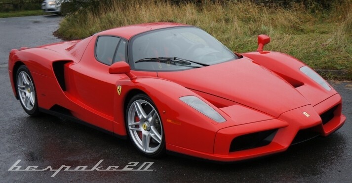 Compare Ferrari Enzo Coupe  Red