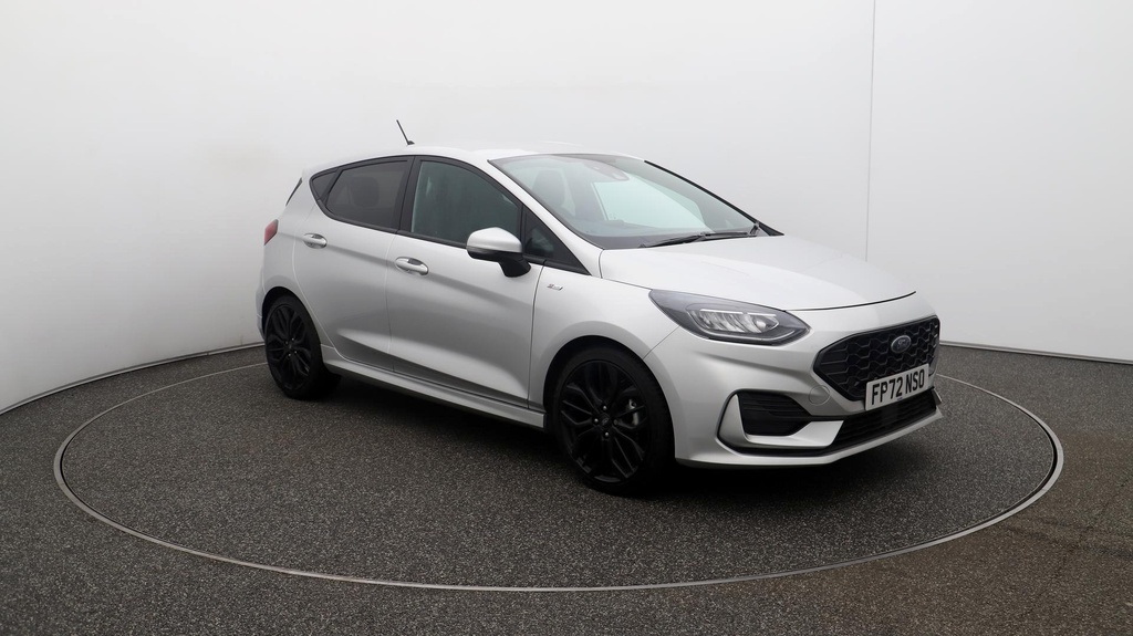 Compare Ford Fiesta St-line X FP72NSO Silver
