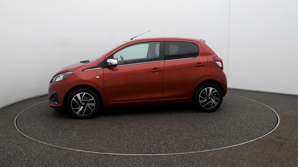 Compare Peugeot 108 108 Collection YH20ECX Red
