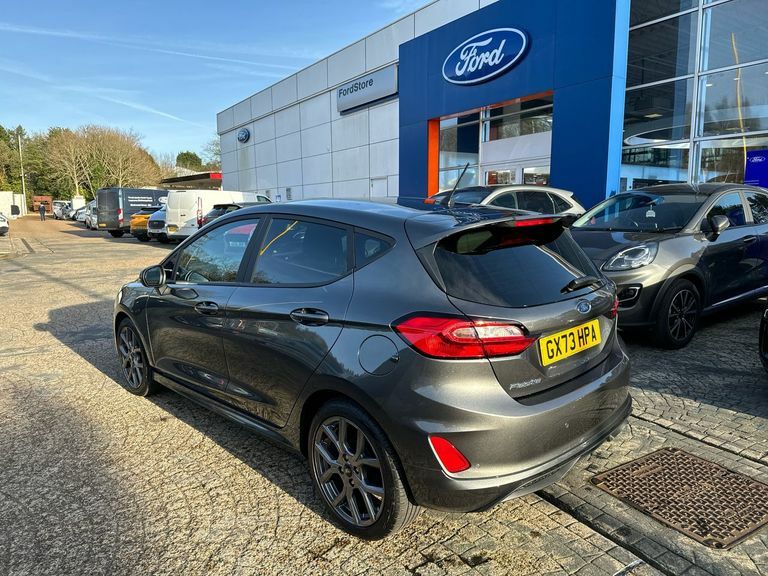Compare Ford Fiesta 1.0T Ecoboost 100 St-line GX73HPA Grey