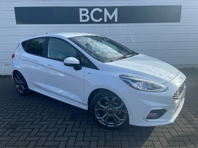 Compare Ford Fiesta 1.0 St-line Edition Mhev 124 Bhp YP70UDE White