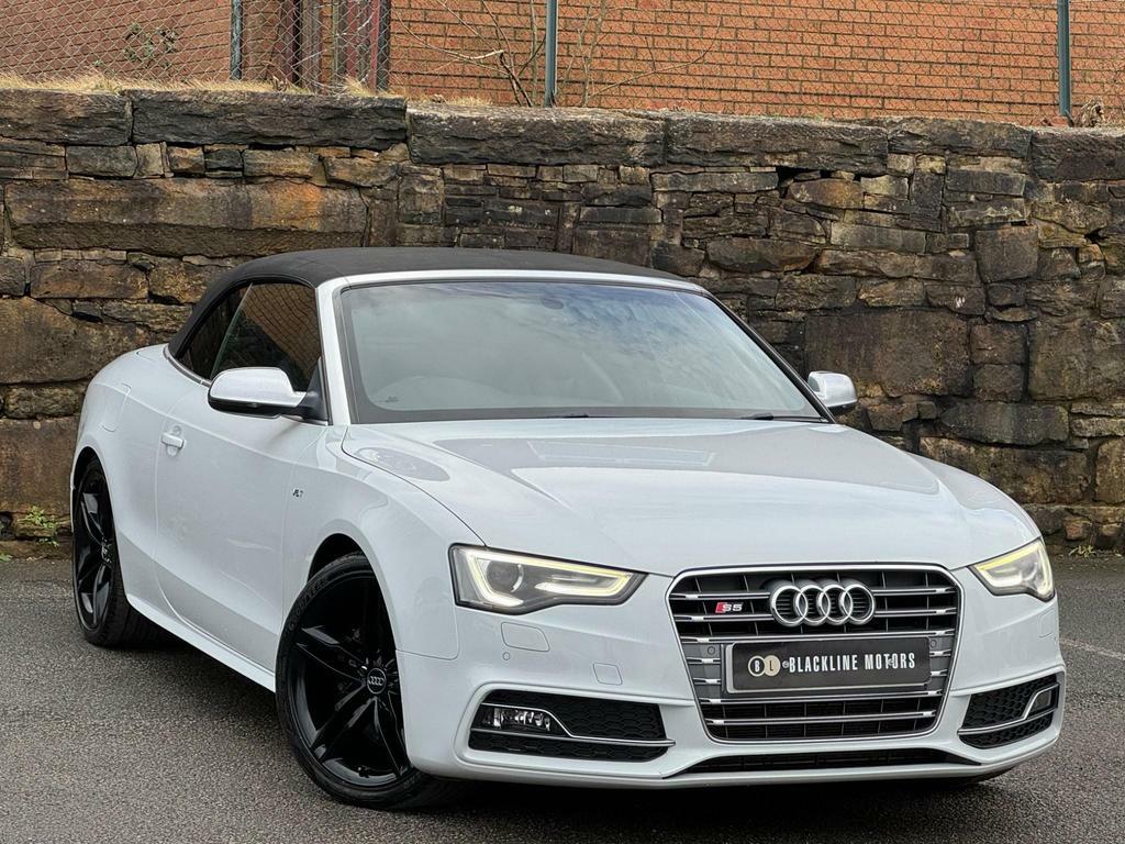 Compare Audi S5 3.0 Tfsi V6 Cabriolet S Tronic Quattro Euro 5 Ss KN12AYY White
