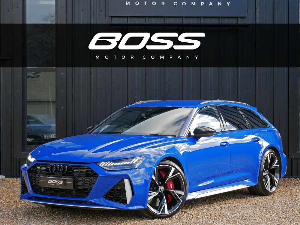 Compare Audi RS6 Avant 4.0 Tfsi V8 Nogaro Edition Estate Tiptr CL21RVM Blue