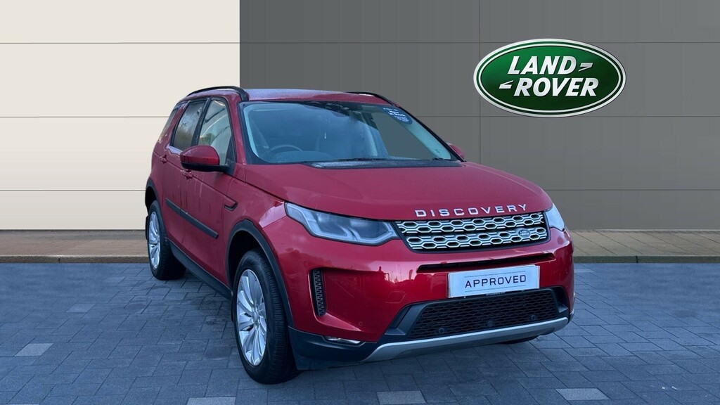 Compare Land Rover Discovery Sport Se YK70GCW Red
