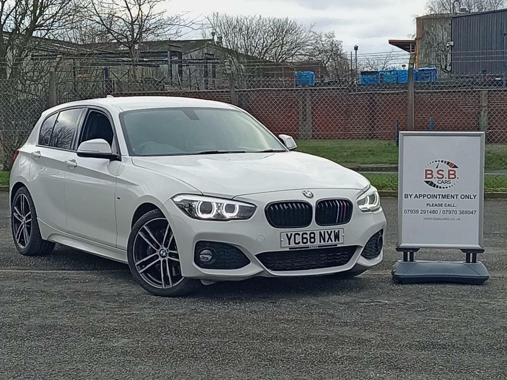 Compare BMW 1 Series 2.0 M Sport Shadow Edition Euro 6 Ss YC68NXW White