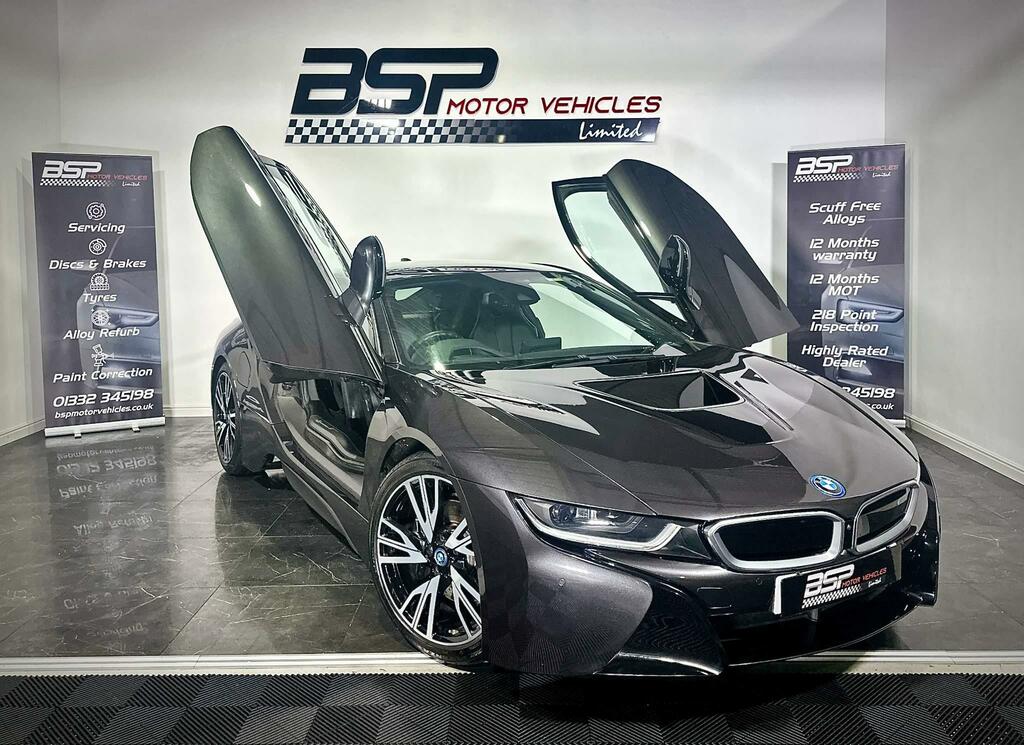 BMW i8 Bmw I8 2017 67 Reg 1.5 7.1Kwh 4Wd Euro 6 S Grey #1