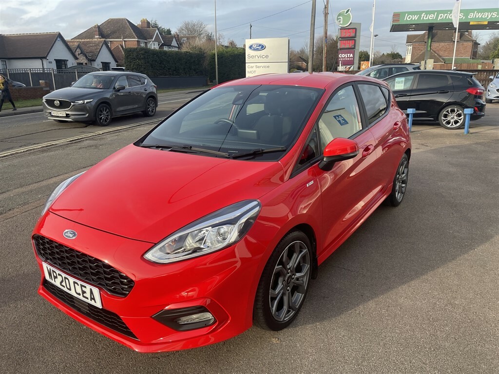 Compare Ford Fiesta Fiesta St-line Edition T WP20CEA Red