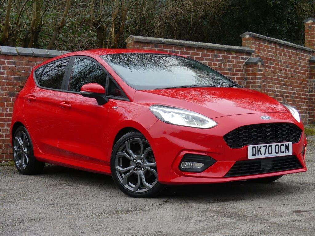 Compare Ford Fiesta Ford Fiesta 7020 1.0T 125Ps Mhev St-line Edition DK70OCM Red