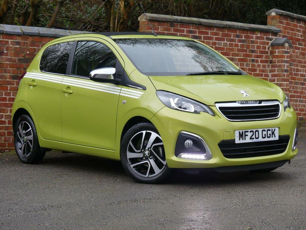 Compare Peugeot 108 Peugeot 108 2020 1.0 Collection Top MF20GGK Green