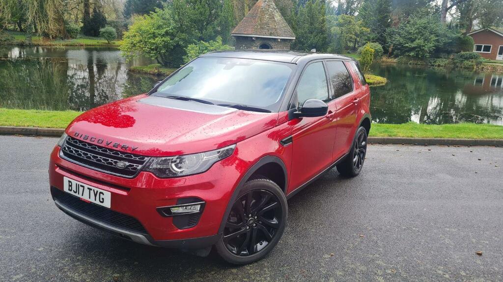 Compare Land Rover Discovery Sport Sport 2.0 BJ17TYG Red