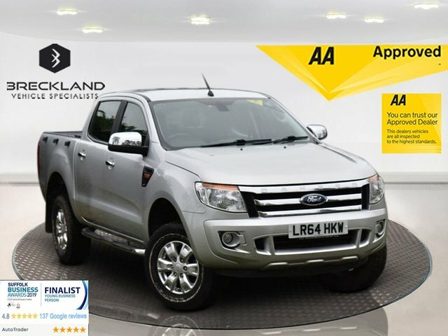 Compare Ford Ranger 2.2 Xlt 4X4 Dcb Tdci 148 Bhp LR64HKW Silver