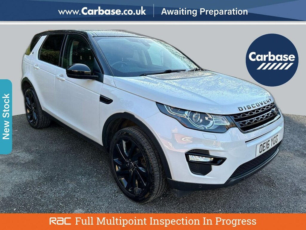 Compare Land Rover Discovery Sport 2.0 Td4 180 Hse Black - Suv 7 Seats OE16YGG White