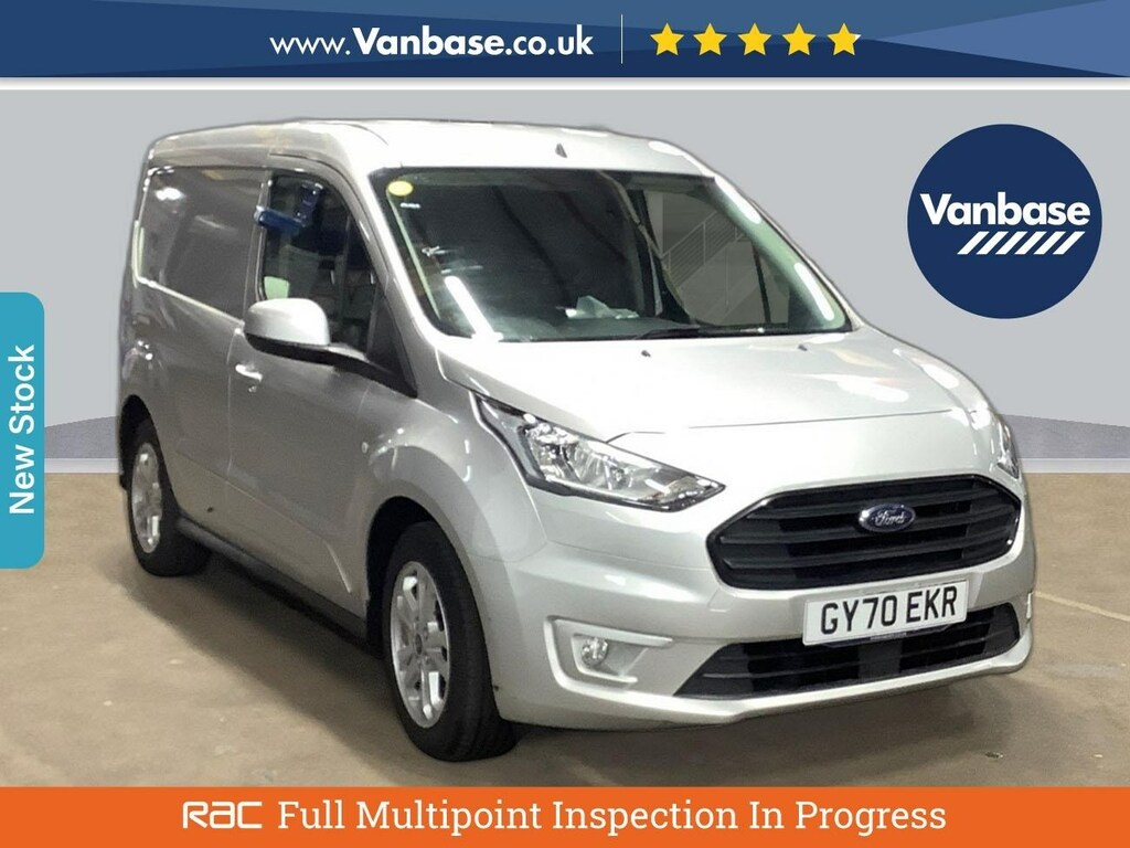 Compare Ford Transit Connect 1.5 Ecoblue 120Ps Limited Short Wheelbase L1h1 Low GY70EKR Silver