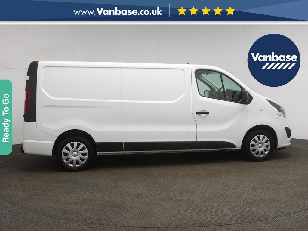Compare Vauxhall Vivaro 2900 1.6Cdti Biturbo 125Ps Sportive Long Wheelbase WP19XAZ White