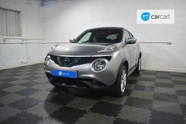 Compare Nissan Juke N-connecta Xtronic DL17ZVG Silver