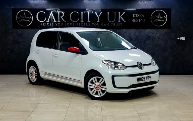 Compare Volkswagen Up 1.0 Up By Beats 60 Bhp MW69VPF White