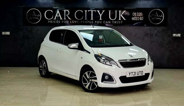 Compare Peugeot 108 1.0 Collection 72 Bhp YT21UTO White