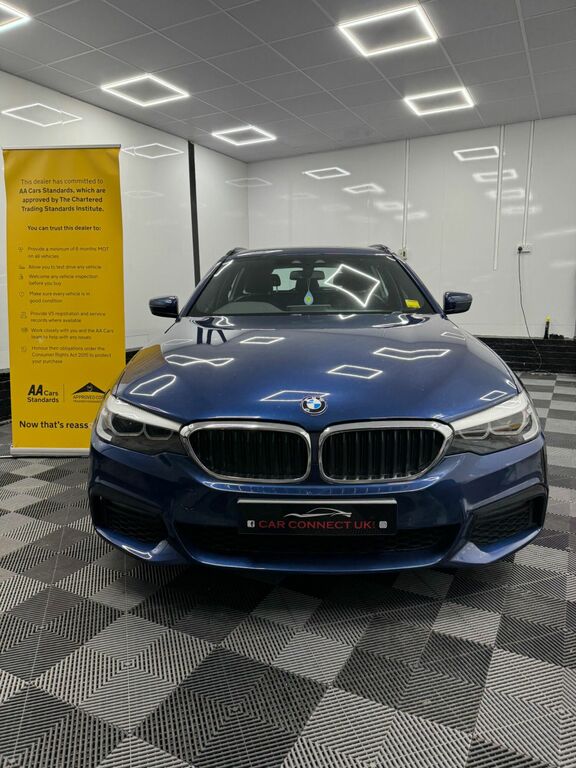 Compare BMW 5 Series Estate 2.0 PF19XKJ Blue