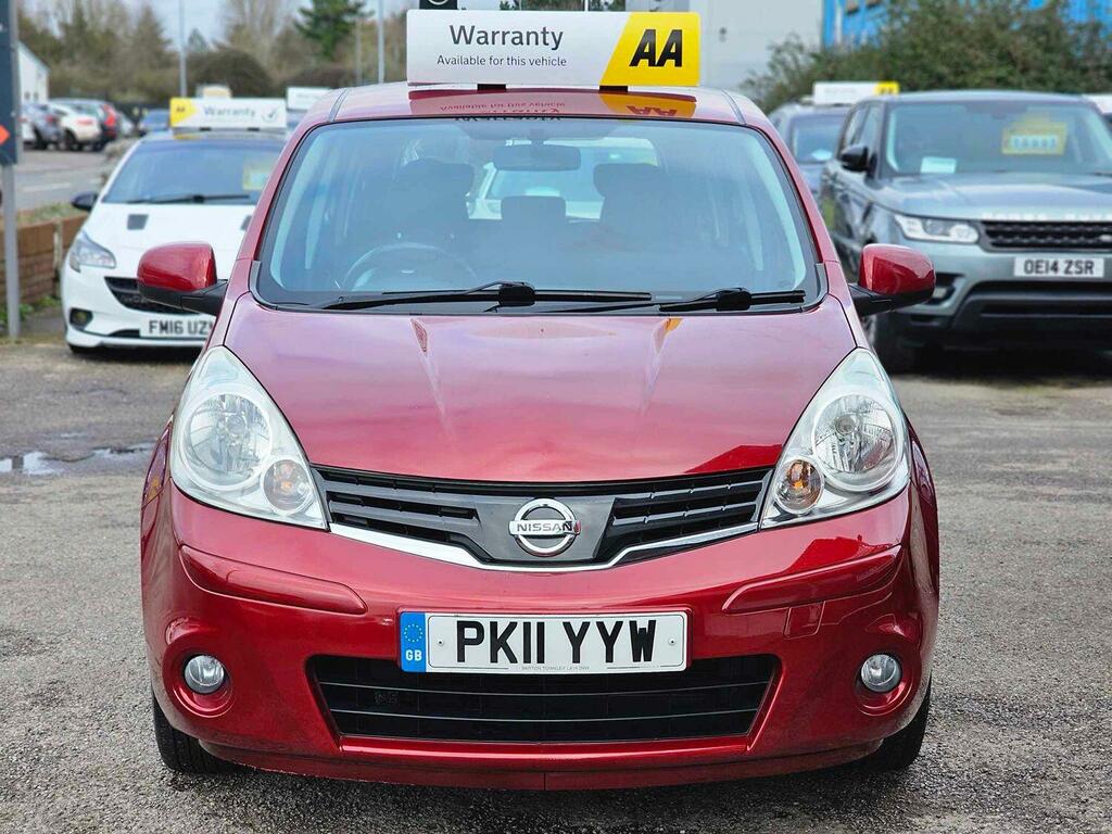 Compare Nissan Note Note Acenta PK11YYW Red