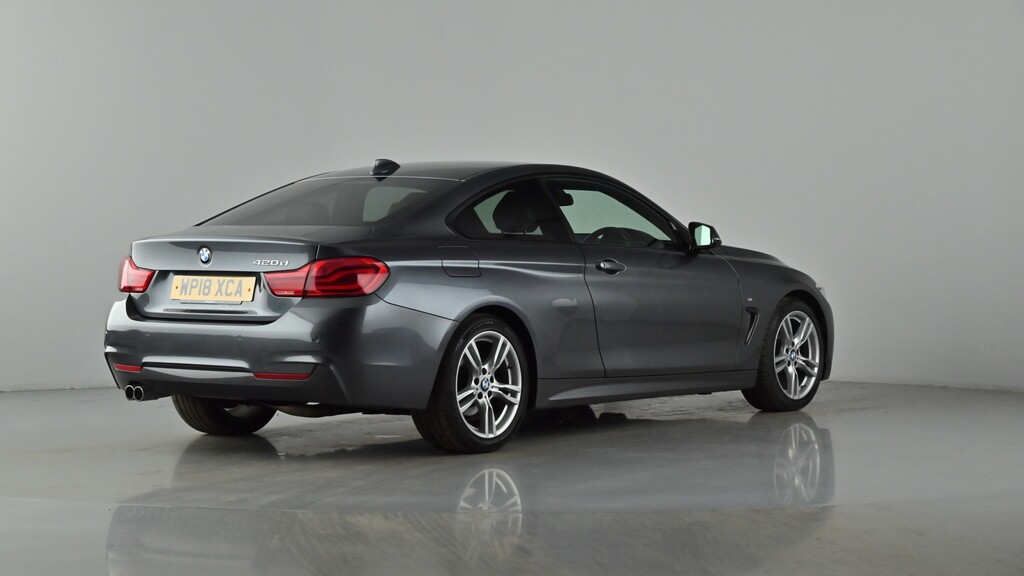 Compare BMW 4 Series 420D M Sport WP18XCA Grey