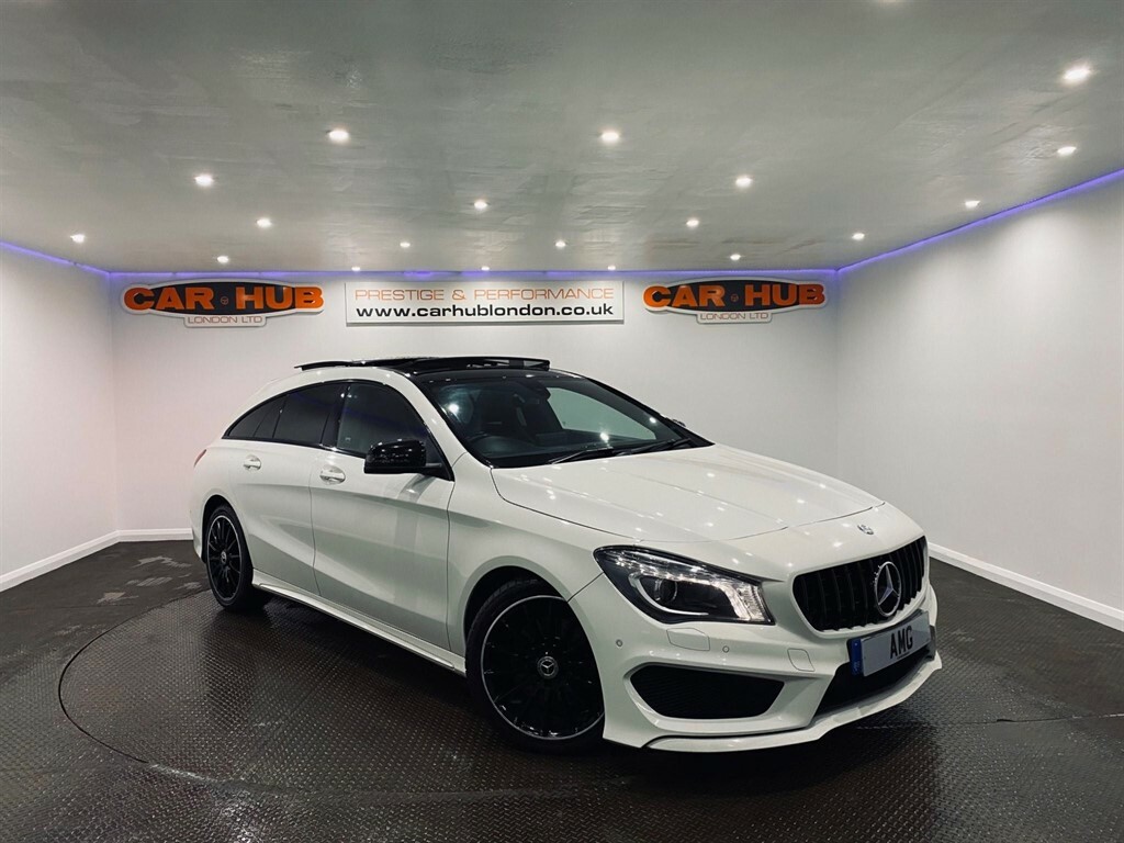Compare Mercedes-Benz CLA Class 2.1 D Amg Sport Shooting Brake 7G-dct Euro 6 Ss LM65HHD White