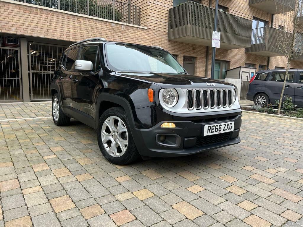 Compare Jeep Renegade 1.4T Multiairii Limited Ddct Euro 6 Ss RE66ZXG Black