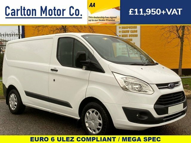 Compare Ford Transit Custom 270 L1 Trend Low BF18ZCL White