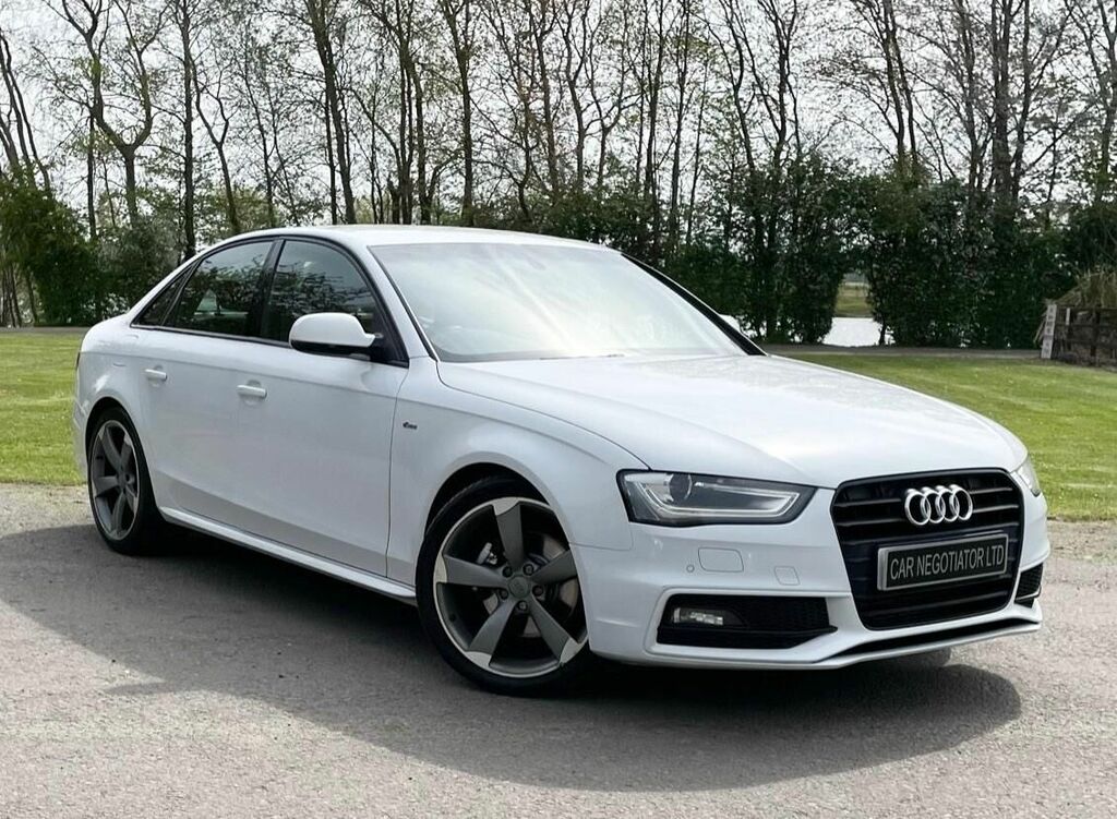 Compare Audi A4 Saloon 2.0 Tdi Black Edition Euro 5 Ss 201 WN63HLY White