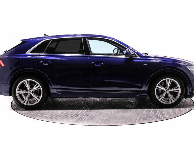 Compare Audi Q8 50 Tdi Quattro S Line Tiptronic M11RNV Blue
