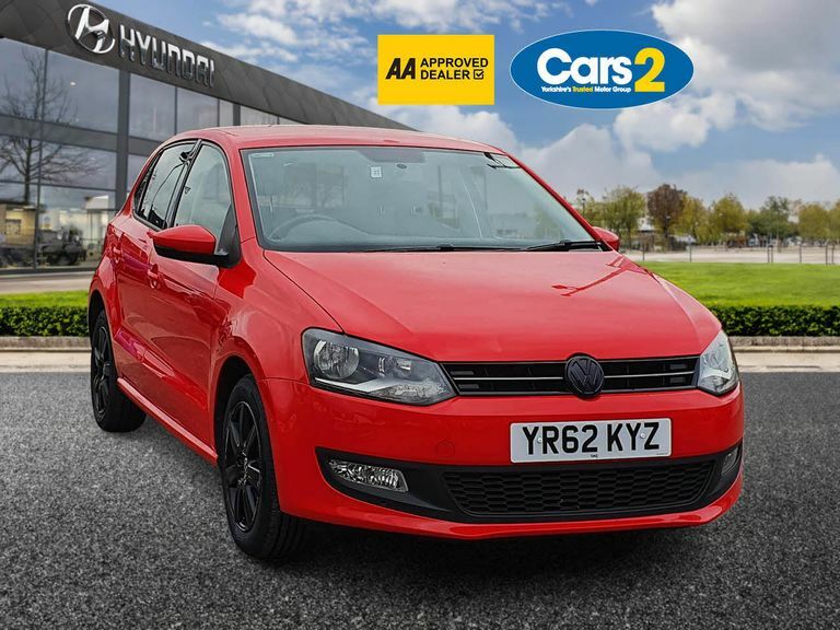 Compare Volkswagen Polo Match YR62KYZ Red